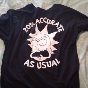 Rick and morty mens t shirt